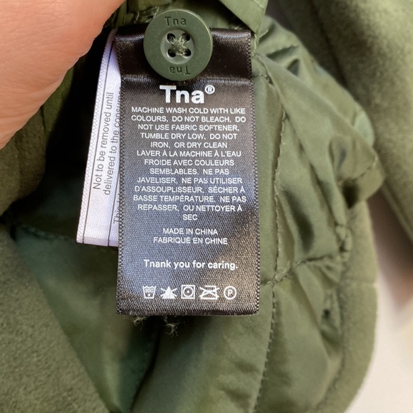 ❗️SOLD❗️TNA Polar Fleece Jacket Size 1 - Picture 9 of 11